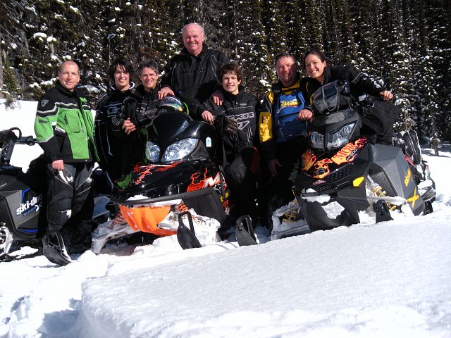 Revy BC introduced Taylor Family from ON. to mountains