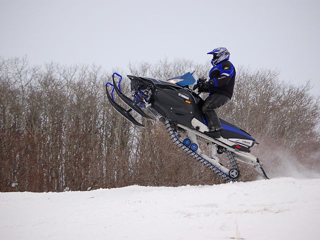 Every sled day needs some acrobatics.
