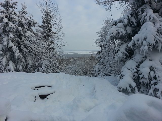 Look out at North Peak