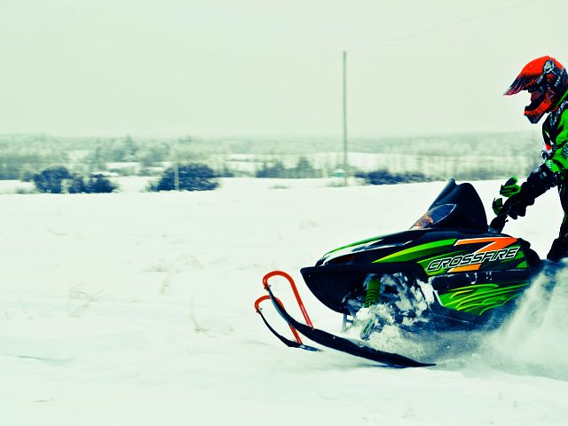 Little bro on the Crossfire