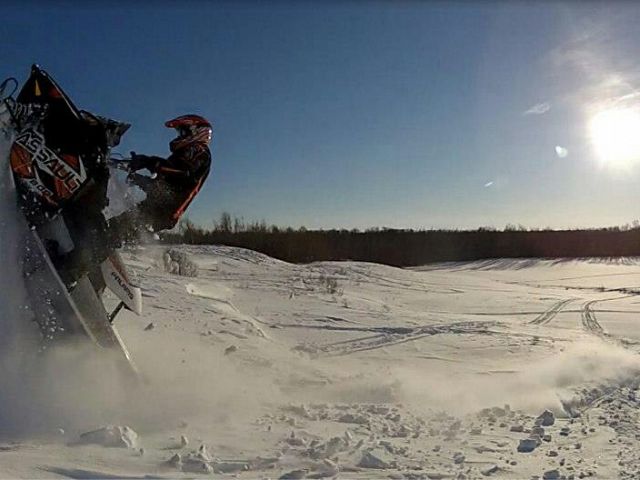 hitting some drifts