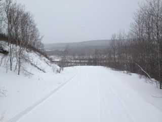 A groomer operator's day at the "office".
