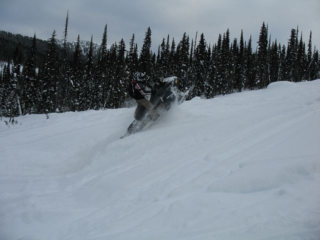 Big boys playing in the snow!