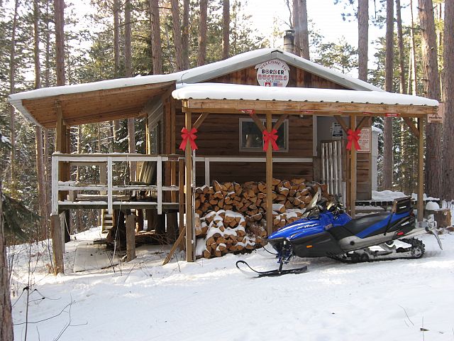 Border Busters Shelter. South-East SnoRiders.