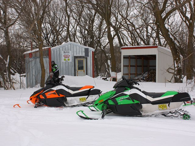 Pembina Valley Snowkicker's Rock Lake Shelter