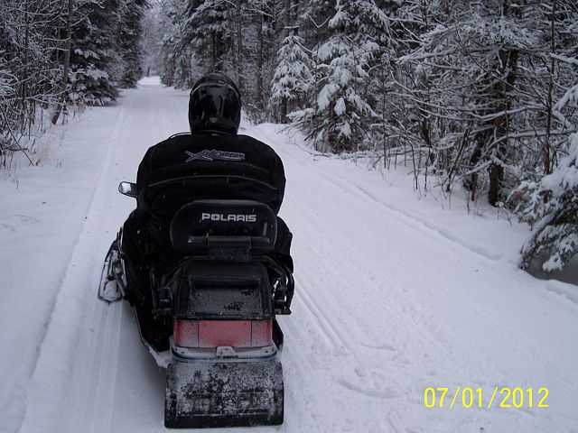 Freshly groomed trails ..early in the morning