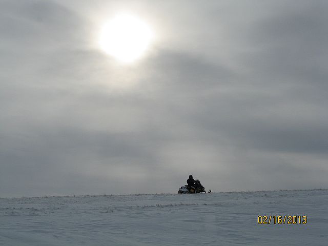 A perfect day for sledding!