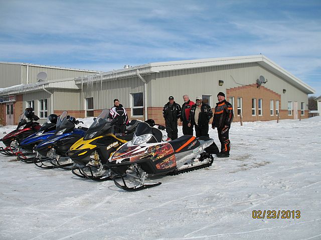 Leross Derby- Lunch break at Punnichy Bingo Hall