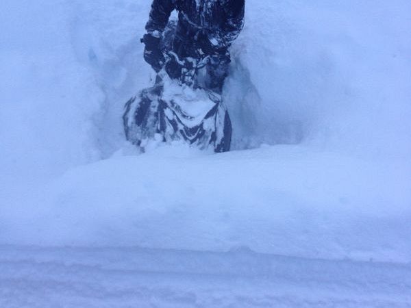 More digging than riding sometimes