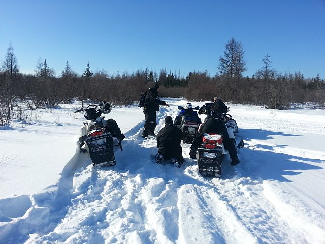 Break time on the rally!