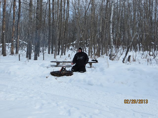 Nothing better than a "dog" over an open fire!