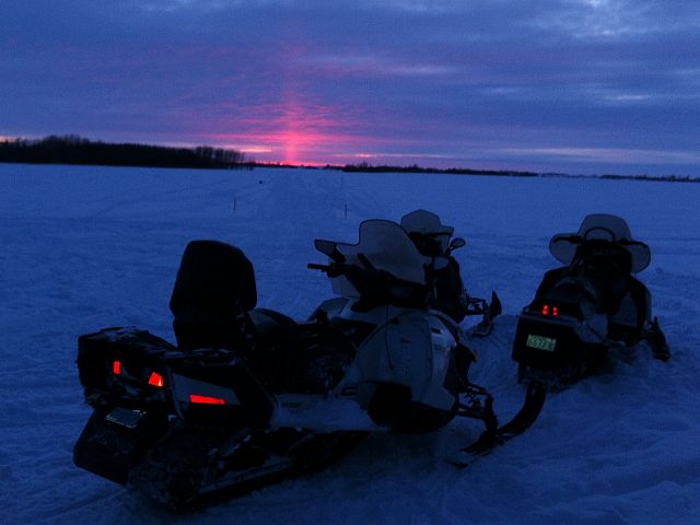 While at the shack we witnessed this Beautiful sunset