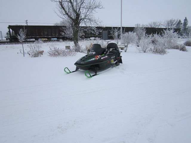 A frosty morning ride
