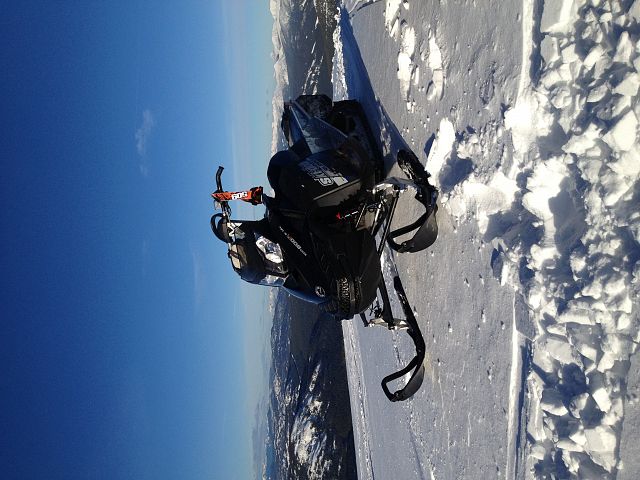 The top of the mountain near elko BC 