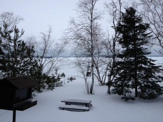 In front of Jessica Lodge!