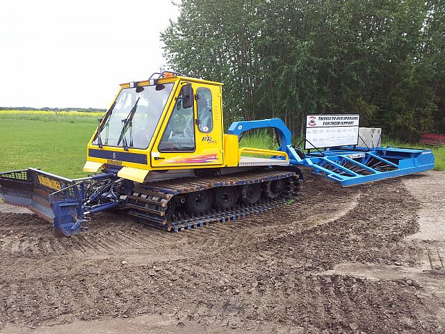 Our new to us Groomer and Drag