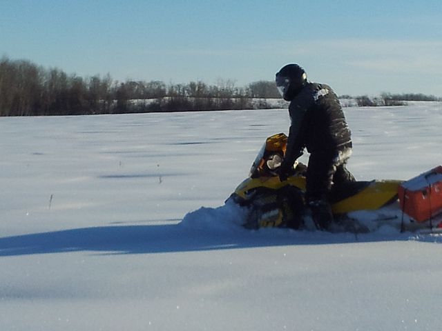 Looking for old trail in Powder