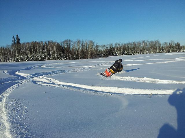 Still looking for old trail in Powder