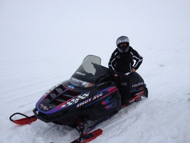 On Lake to Hecla Island December 2012