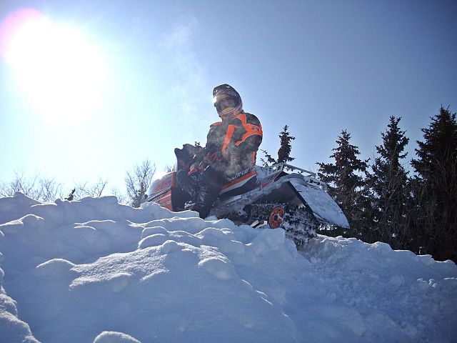 Fun day out sledding! 