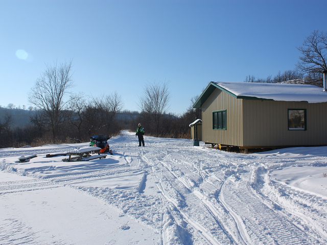 Shelter in a picturesque valley near Notre Dame.