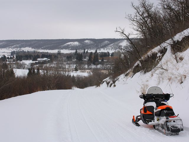 Descending into La Riviere.