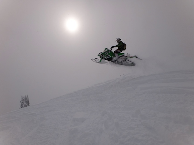 Having fun at frisby ridge