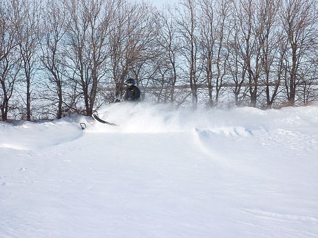 Near Indian Head after the first major snowfall of the year. 