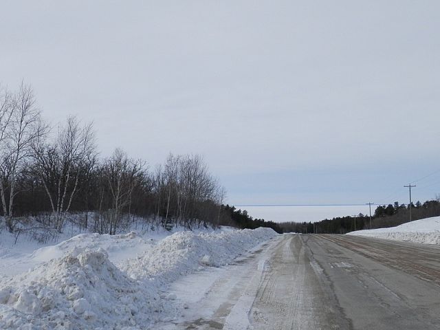 Looking at Lake winnipeg
