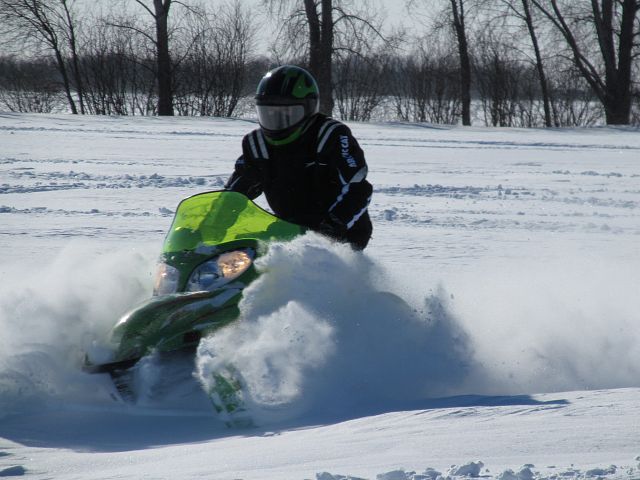 Who new there was 2 feet of powder a mile from home