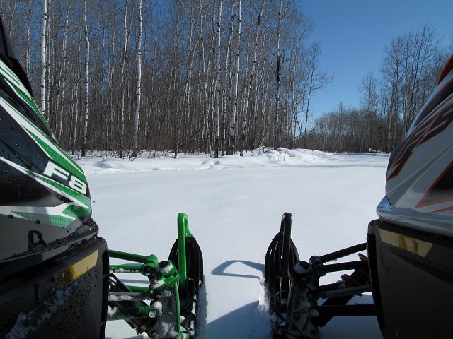 Trail between St.Laurent and Inwood
