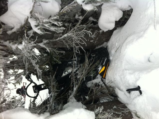 i hope this dont cost me another sled