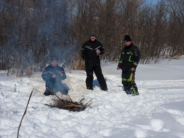Stopped for lunch in the QuAppelle Valley