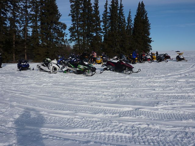 Derby at Cupar. At one of the checkpoints.