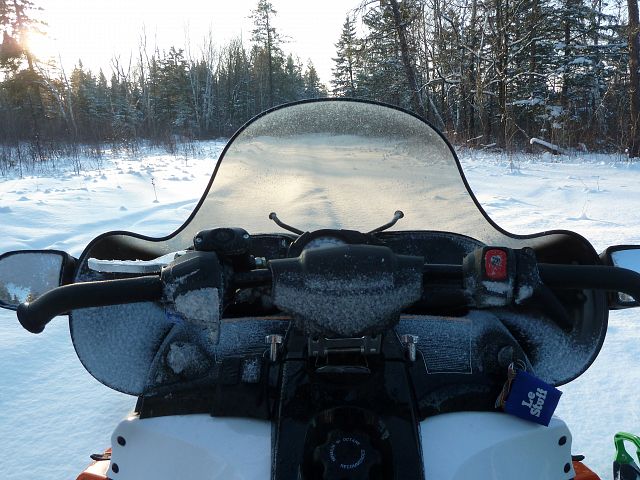 It's so much fun being in the lead after a good snowfall. LOVE riding the Powder!