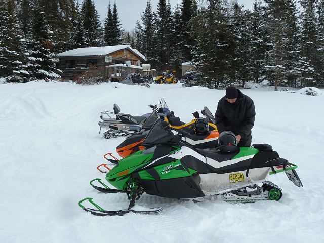 The often busy, Beauchemin Lake Shelter