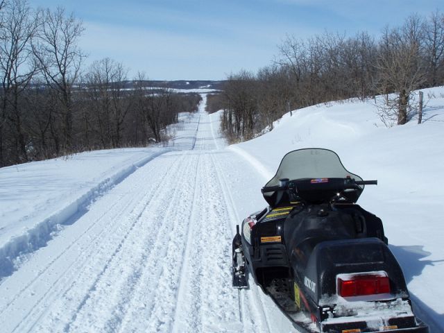 Trail in the Pembina Valley