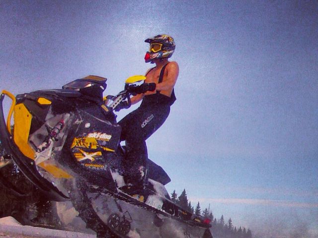 No shirt, no worries. 