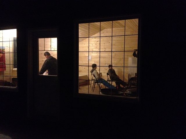 Jan 18, 2013
A buddy and I took our boys for a cold ride,
Stopped at a shack in the central region.
Venison sausage on the stove.
Shack toasty warm...
It doesn't get much better.