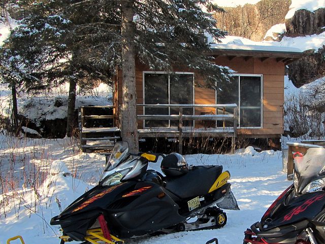 snowmobile shack