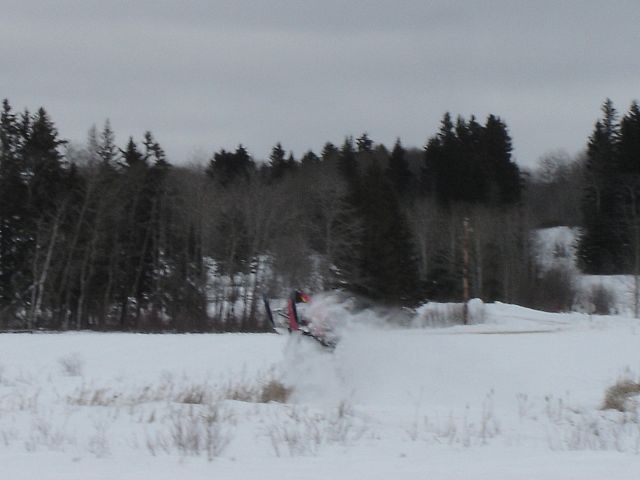 In the cloud of awesome powder is a 600RMK - really!