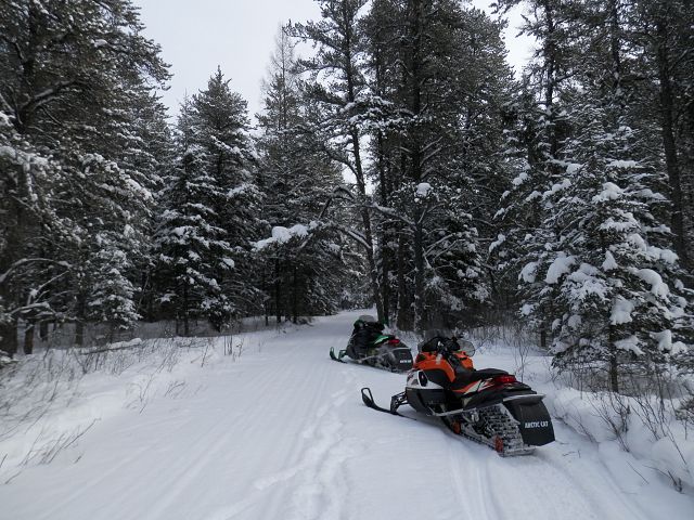 Trail near Moosehorn Mb