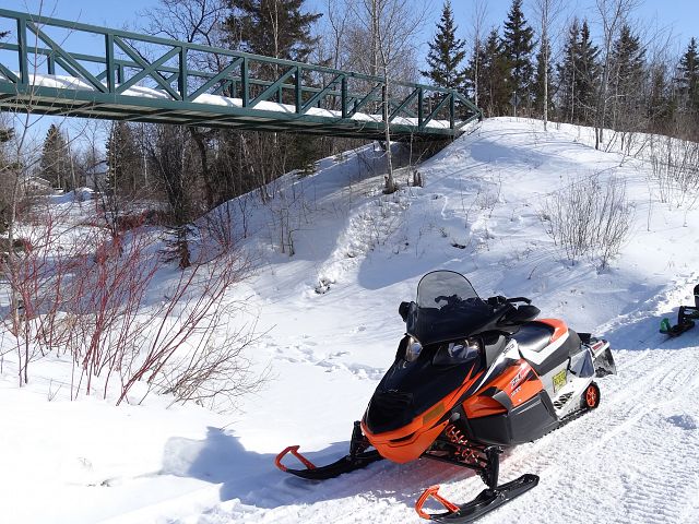 ...and around another.