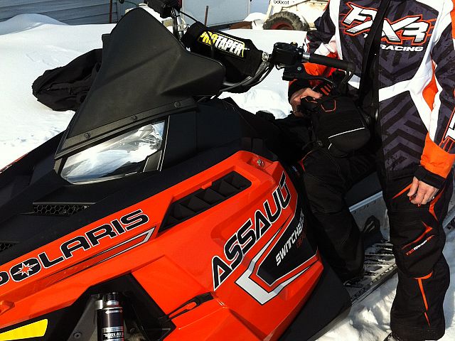 Needed to have something to look forward to while doing my chemo so I bought my new orange Assault to keep me focussed.