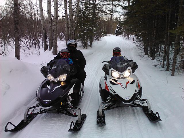 Taking the nephews for a ride