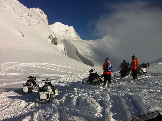 Looking towards the "blow hole"