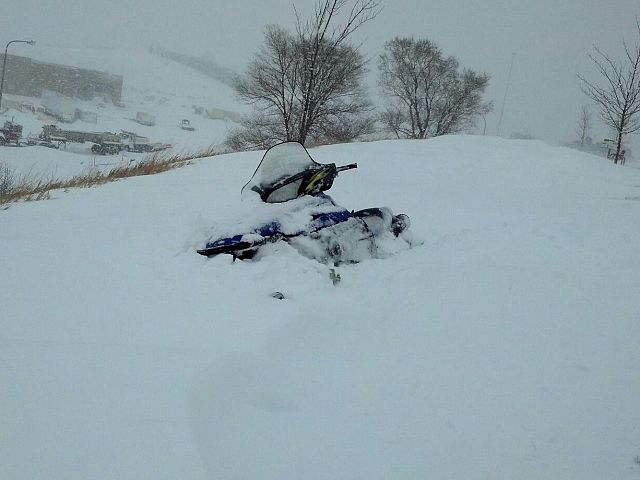 Took a while to get the HEAVY Yamaha out!