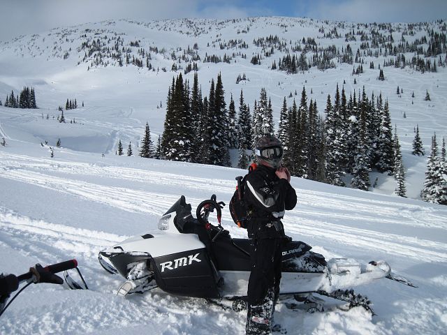 Well, you're taking pictures... I'm goin to ride.