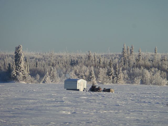 Ice Fishing -40C
