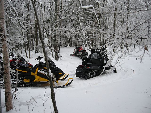 Red River Snowmobile Club Ride 2014